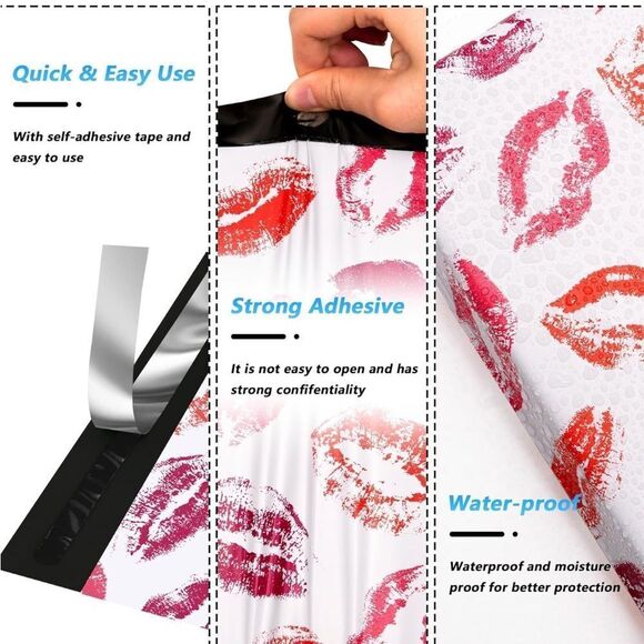 Poly Mailer 10x13 Inch 25 Pcs, Waterproof and Tear-Resistant Shipping Ba… - Picture 2 of 7